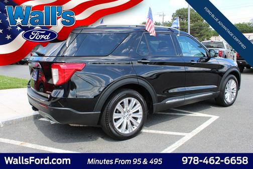 Agate Black Metallic 2023 Ford Explorer Limited