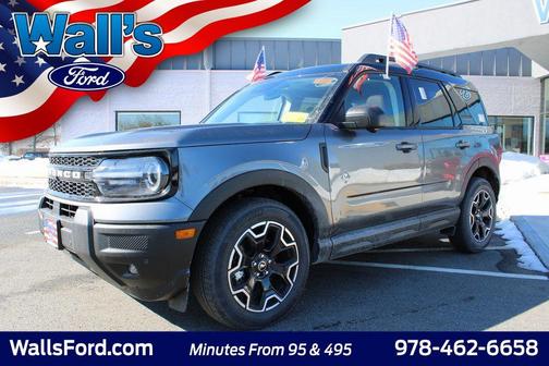 Carbonized Gray Metallic 2025 Ford Bronco Sport Outer Banks