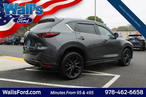 Machine Gray Metallic 2021 Mazda CX-5 Signature