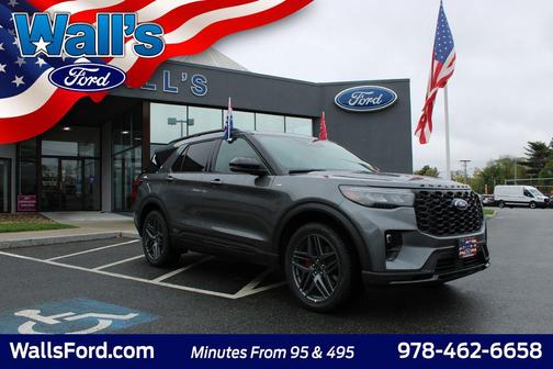 Carbonized Gray Metallic 2026 Ford Explorer ST-Line