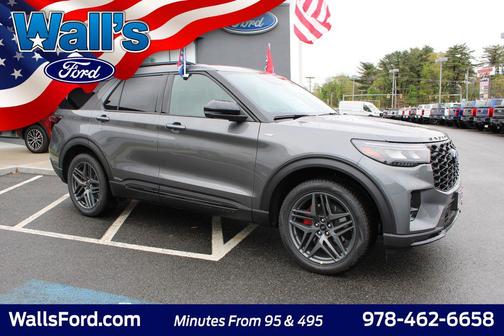 Carbonized Gray Metallic 2026 Ford Explorer ST-Line