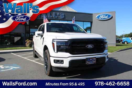 Star White Metallic Tri-Coat 2026 Ford F-150 Lariat