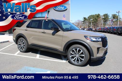 Marsh Gray 2026 Ford Explorer ST-Line