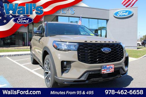 Marsh Gray 2026 Ford Explorer ST-Line