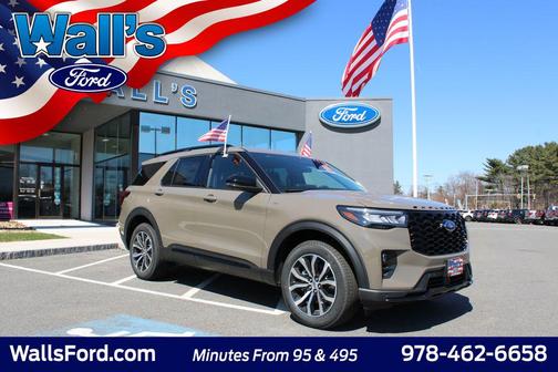 Marsh Gray 2026 Ford Explorer ST-Line