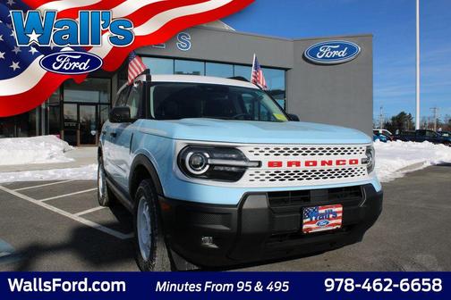 Robins Egg Blue 2026 Ford Bronco Sport Heritage