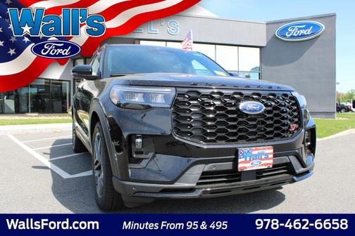 Agate Black Metallic 2026 Ford Explorer ST
