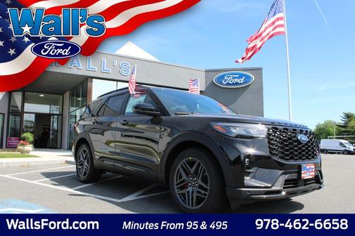 Agate Black Metallic 2026 Ford Explorer ST