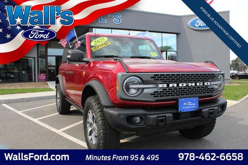 Ruby Red Metallic Tinted Clearcoat 2025 Ford Bronco Badlands