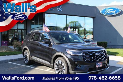 Agate Black Metallic 2027 Ford Explorer Platinum