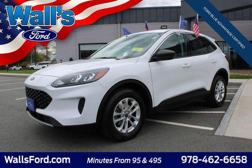 Oxford White 2022 Ford Escape SE