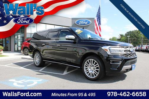 Agate Black Metallic 2023 Ford Expedition Max Platinum