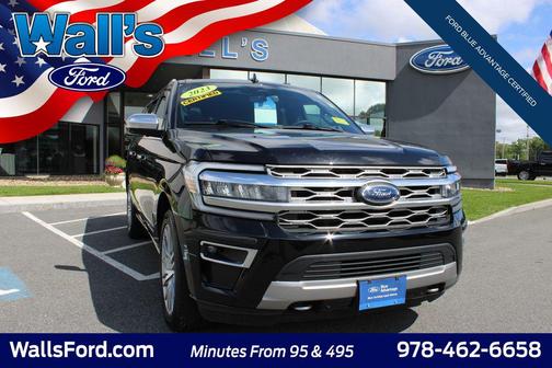 Agate Black Metallic 2023 Ford Expedition Max Platinum