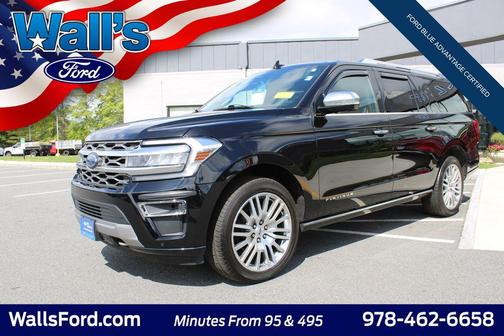 Agate Black Metallic 2023 Ford Expedition Max Platinum