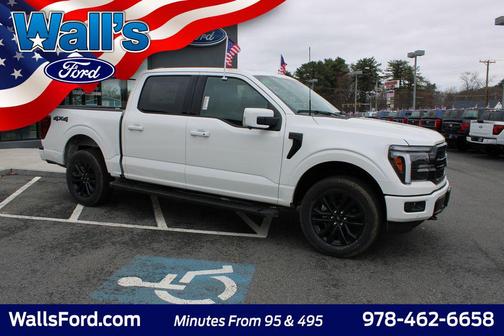 Star White Metallic Tri-Coat 2026 Ford F-150 Lariat