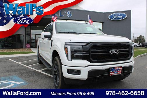 Star White Metallic Tri-Coat 2026 Ford F-150 Lariat