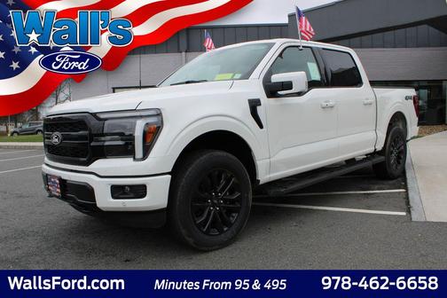 Star White Metallic Tri-Coat 2026 Ford F-150 Lariat