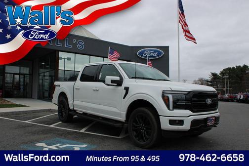 Star White Metallic Tri-Coat 2026 Ford F-150 Lariat