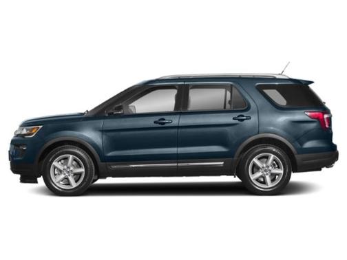 White Platinum Clearcoat Metallic 2018 Ford Explorer Limited
