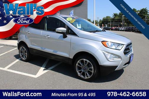 Moondust Silver Metallic 2022 Ford EcoSport Titanium