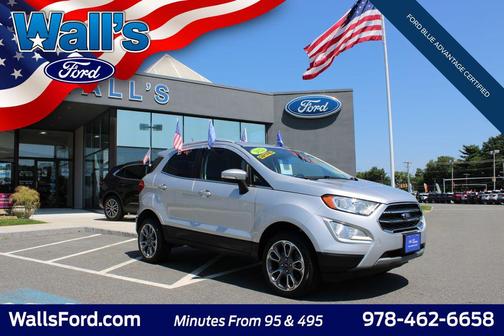 Moondust Silver Metallic 2022 Ford EcoSport Titanium