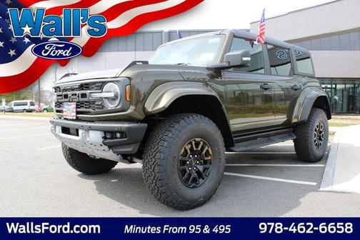 Shelter Green Metallic 2026 Ford Bronco Raptor