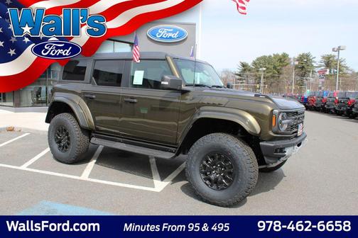 Shelter Green Metallic 2026 Ford Bronco Raptor