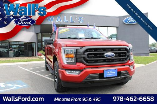 Hot Pepper Red Metallic Tinted Clearcoat 2023 Ford F-150 XLT