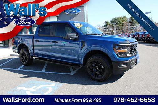 Atlas Blue Metallic 2025 Ford F-150 STX