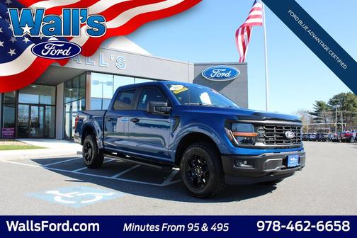 Atlas Blue Metallic 2025 Ford F-150 STX