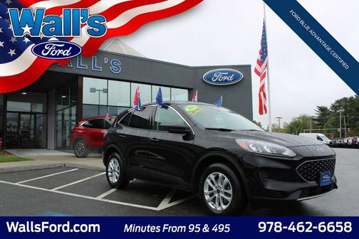 Agate Black Metallic 2022 Ford Escape SE