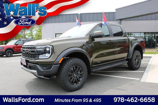 Shelter Green Metallic 2026 Ford Ranger Raptor