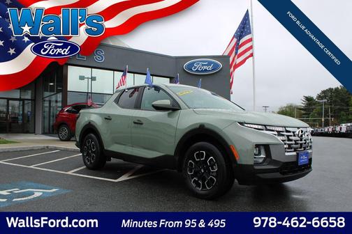 Sage Gray 2022 Hyundai SANTA CRUZ SEL