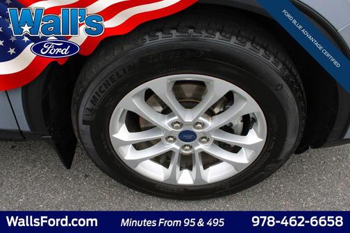 Iced Blue Silver Metallic 2022 Ford Escape SE