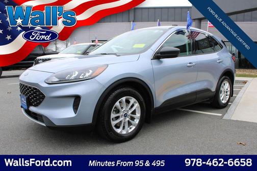 Iced Blue Silver Metallic 2022 Ford Escape SE