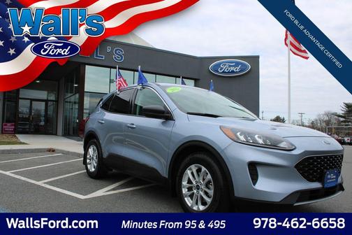 Iced Blue Silver Metallic 2022 Ford Escape SE