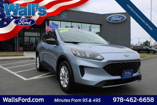 Iced Blue Silver Metallic 2022 Ford Escape SE