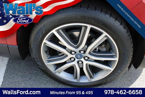 Ruby Red Metallic Tinted Clearcoat 2019 Ford Edge Titanium