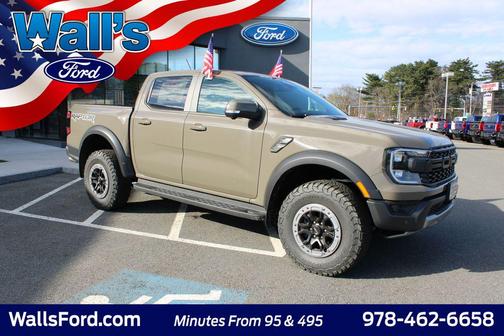 Marsh Gray 2025 Ford Ranger Raptor