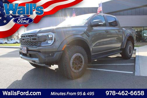 Marsh Gray 2025 Ford Ranger Raptor Truck