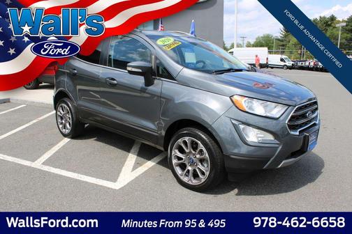 Smoke Metallic 2020 Ford EcoSport Titanium