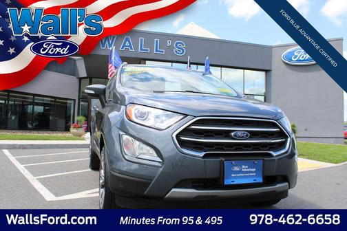 Smoke Metallic 2020 Ford EcoSport Titanium