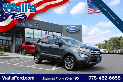 Smoke Metallic 2020 Ford EcoSport Titanium