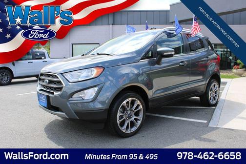 Smoke Metallic 2020 Ford EcoSport Titanium
