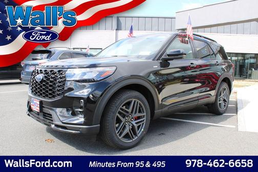 Agate Black Metallic 2026 Ford Explorer ST-Line