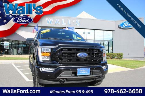 Agate Black Metallic 2023 Ford F-150 XLT
