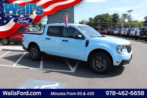 Light Blue 2026 Ford Maverick XLT