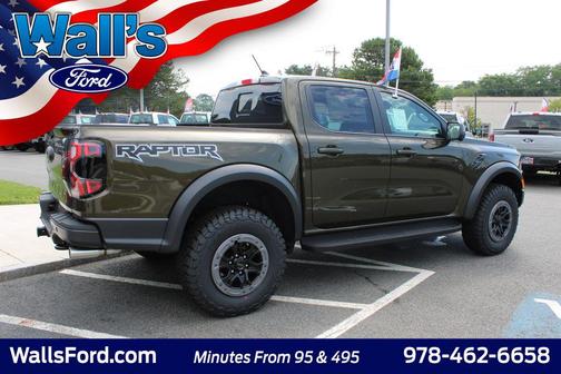 Shelter Green Metallic 2026 Ford Ranger Raptor