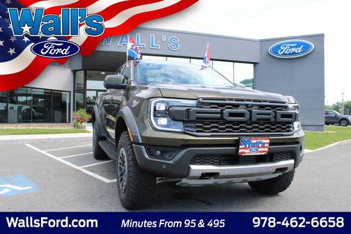 Shelter Green Metallic 2026 Ford Ranger Raptor