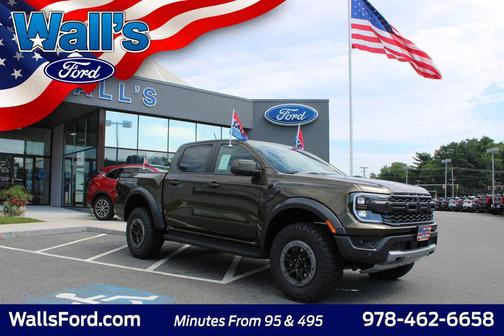 Shelter Green Metallic 2026 Ford Ranger Raptor